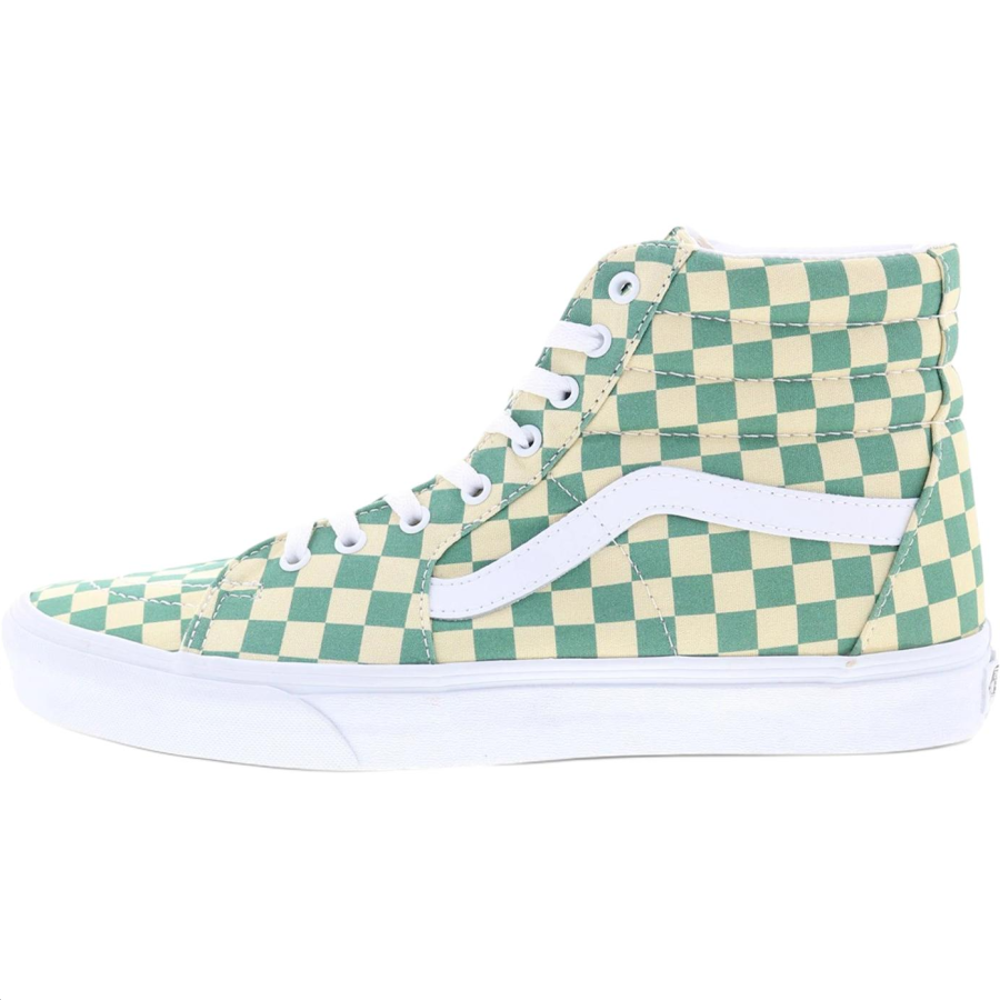 Vans Vans Sk8 Hi Checkerboard Light Green