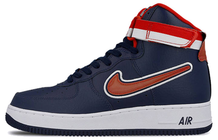 Nike Nike Air Force 1 High Sport Nba Midnight Navy University Red