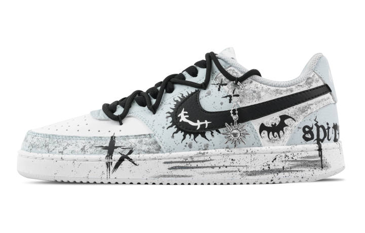 Nike Nike Night Dark Cross Abrasion Resistant Slip Resistant Low top Skateboard Shoes Men's