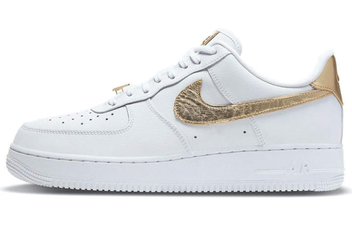 Nike Nike Air Force 1 Low White Metallic Gold 2020