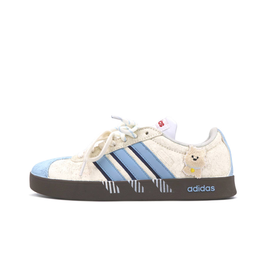 Adidas Adidas VL COURT 2.0 Low top Skateboard Shoes Unisex Yellow Blue