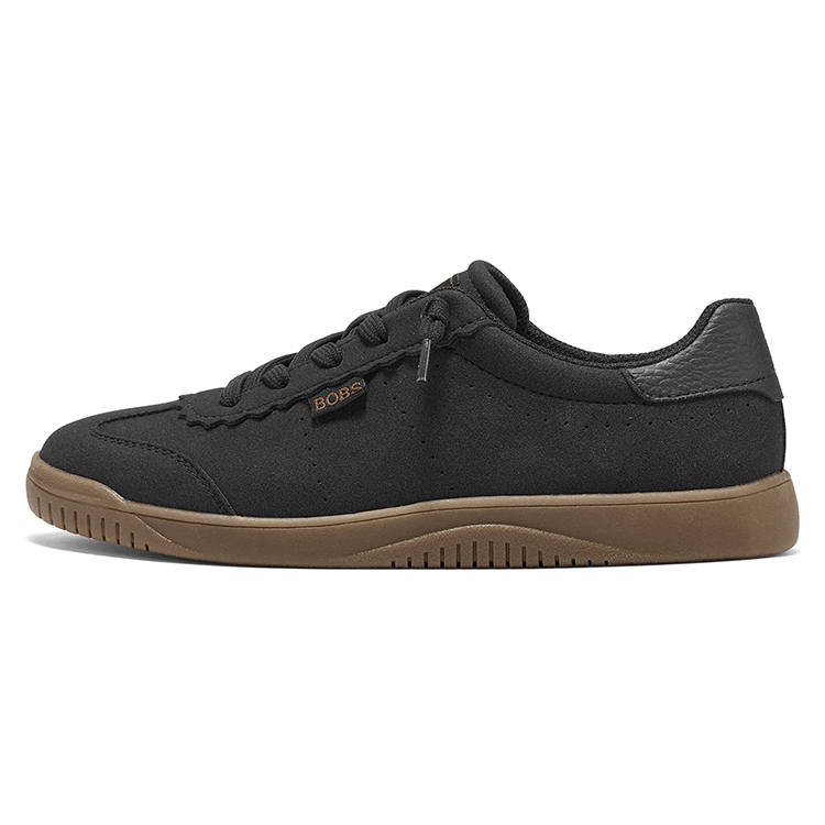 Skechers Casual Abrasion Resistant Breathable Abrasion Resistant Breathable Low top Skateboard Shoes Women's Black