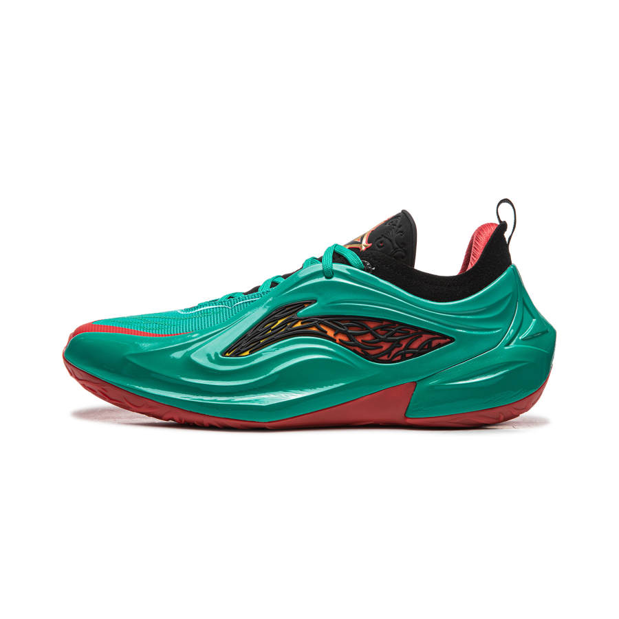 Li-Ning Li Ning JB4 Low top Basketball Shoes Men's Black Green