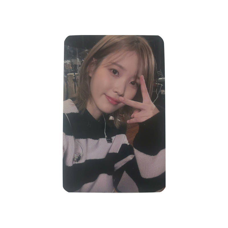 EDAM Entertainment Lee Ji Eun IU Mini 6 'The Winning' Album AM 2.0 Fansign Card Photocards 1 Pc