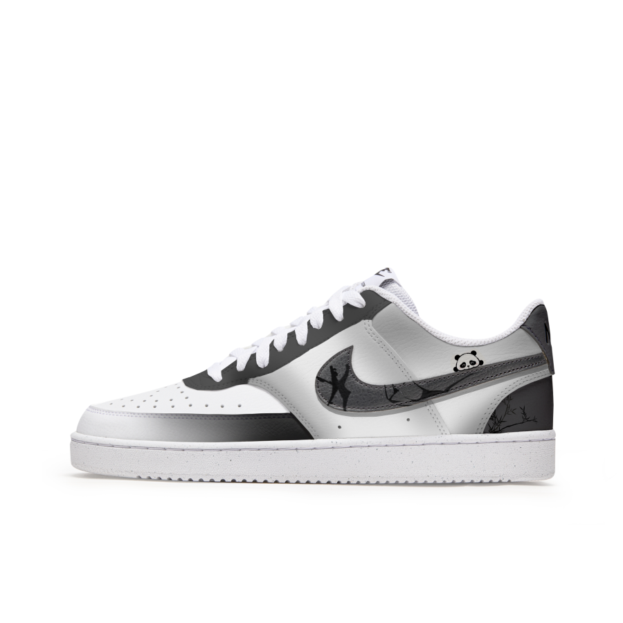 Nike Nike Court Vision 1 Freedom Panda, Little Bear Treasure Slip Resistant Abrasion Resistant
