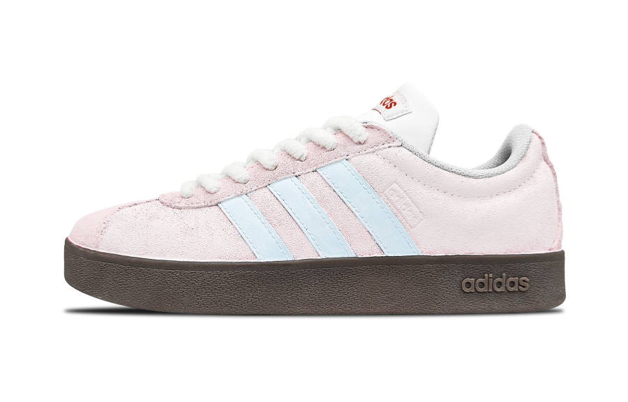Adidas Adidas Pink Cherry Blossom Slip Resistant Abrasion Resistant Low top Skateboard Shoes Unisex Pink Blue