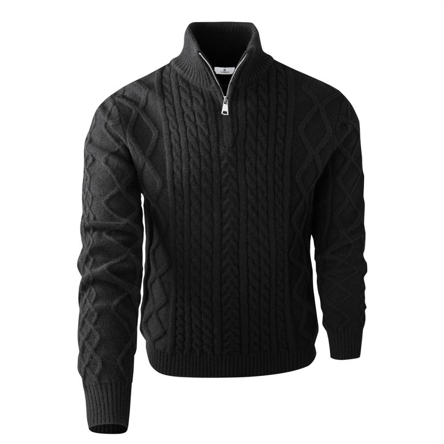 PAL ONGACO Sweaters Unisex Stand Collar Moderate
