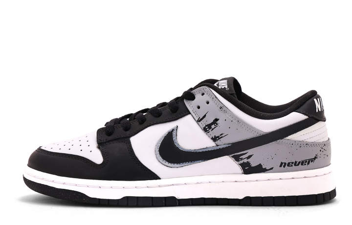 Nike Nike Dunk Coverage Abrasion Resistant Coverage Abrasion Resistant Low top Skateboard Shoes Unisex Black Gray