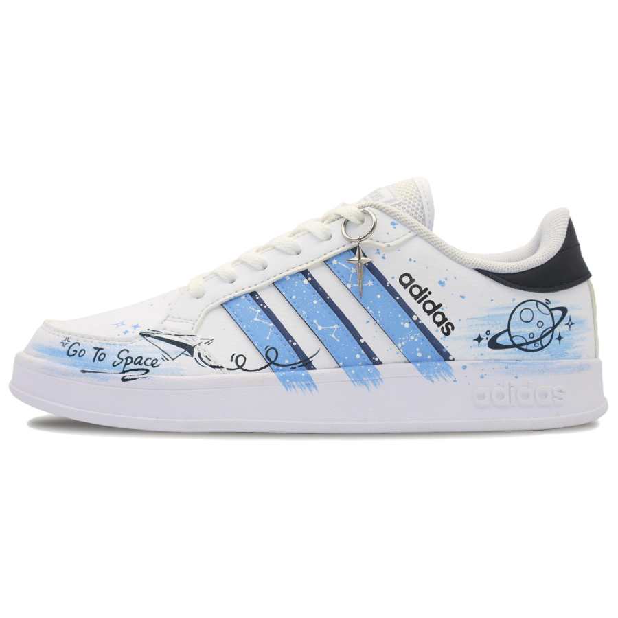 Adidas Neo Breaknet Mercury Abrasion Resistant Low top Skateboard Shoes Unisex Starry Blue