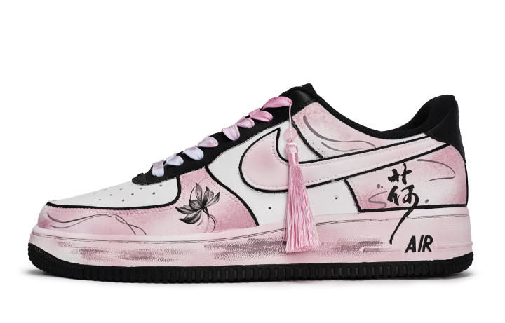 Nike Nike Air Force 1 811 Manufacturing, Ink Dyed Lotus Abrasion Resistant Lightweight Low top Skateboard Shoes Men's