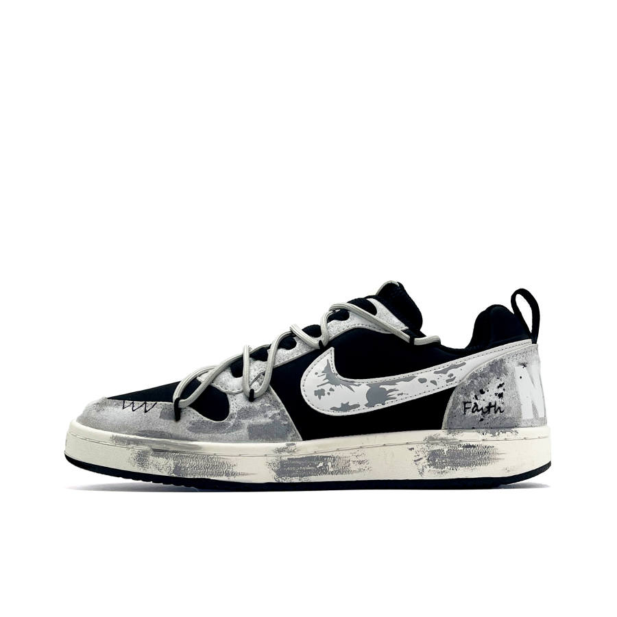 Nike Nike Court Borough Gray Trace Planet Low top Skateboard Shoes Unisex Gray