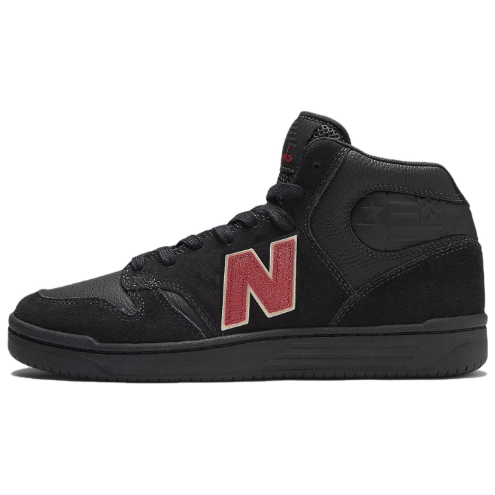 New Balance 480 Chocolate Skateboards x 480 Numeric New Balance High 'Black Red'