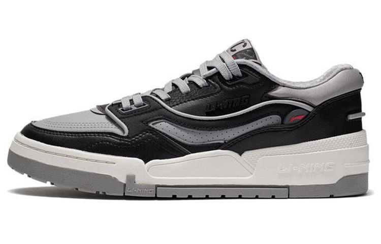 Li-Ning Li Ning 001 BTC Split Suede Slip Resistant Cushioning Abrasion Resistant Cushioning, Wear Resistant Low top