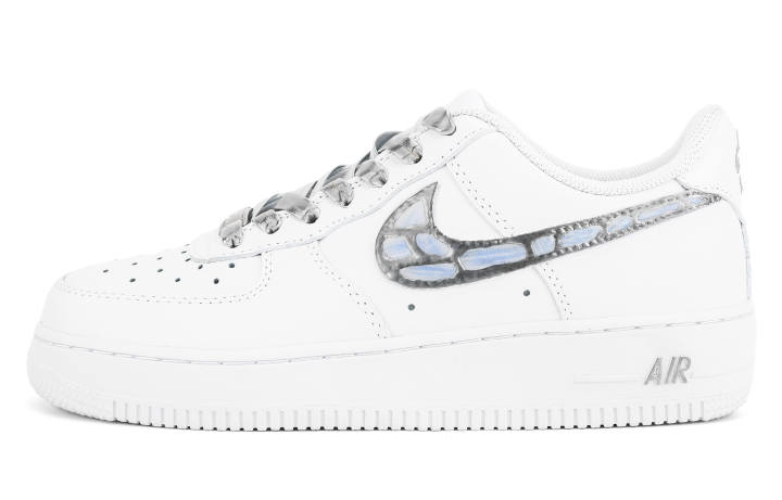 Nike Nike Air Force 1 Abrasion Resistant Abrasion Resistant Low top Skateboard Shoes Unisex White