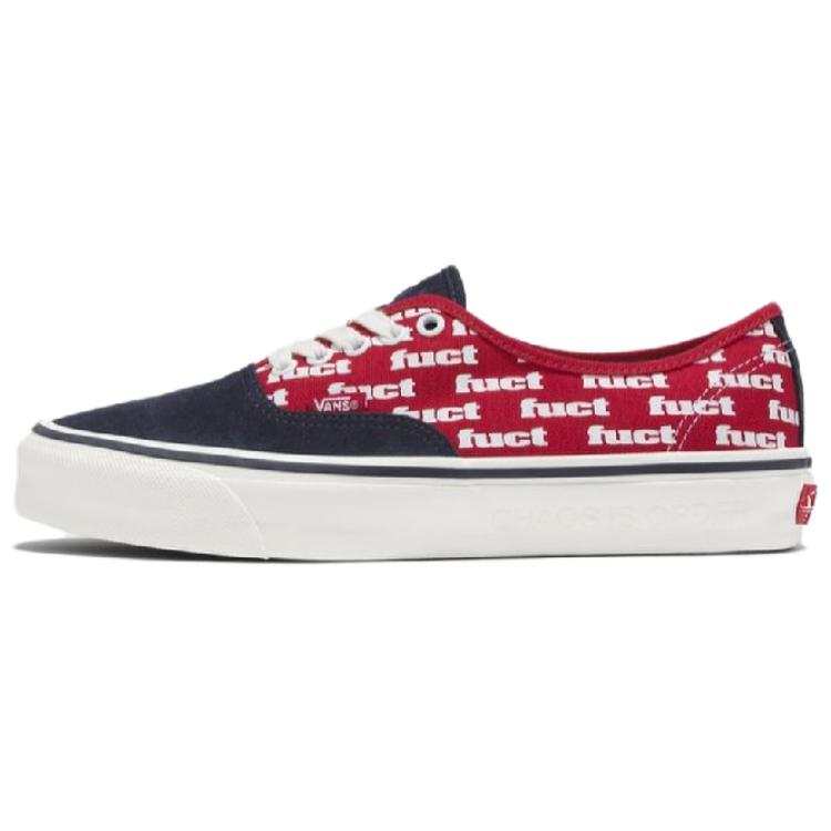 Vans Vans Authentic Reissue 44 Lx Fuct X Slam Jam Red Marshmallow