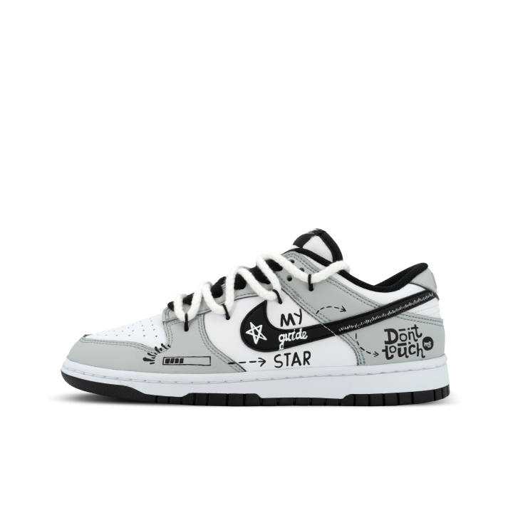 Nike Nike Dunk Gorilla Jester XJDD Explorer Low top Skateboard Shoes Unisex Black Gray