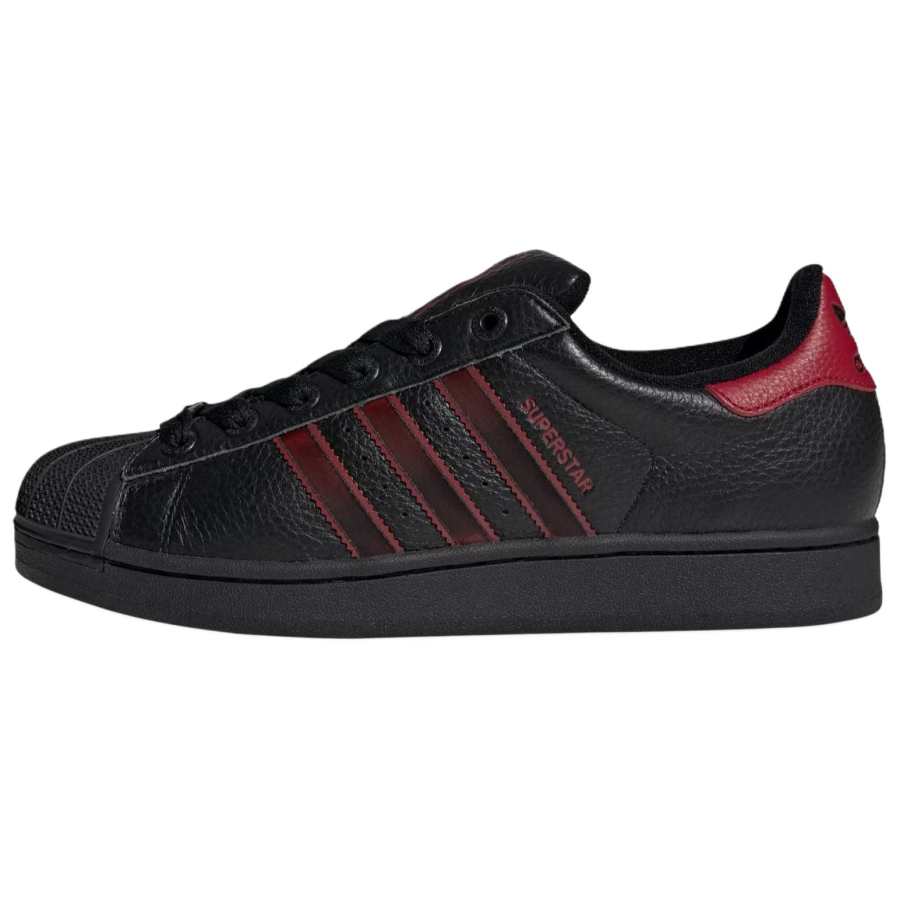 Adidas Originals shell-toe striped trainers
