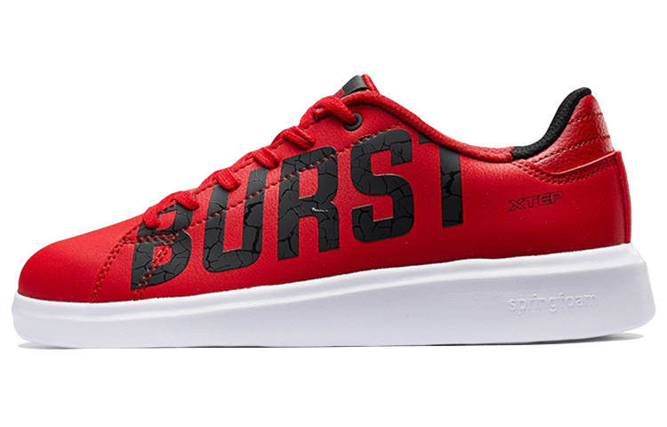 XTEP Low top Skateboard Shoes Women's Red