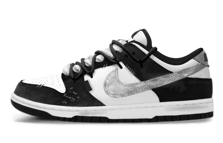 Nike Nike Dunk Skateboard Shoes Unisex Low Top Black/White