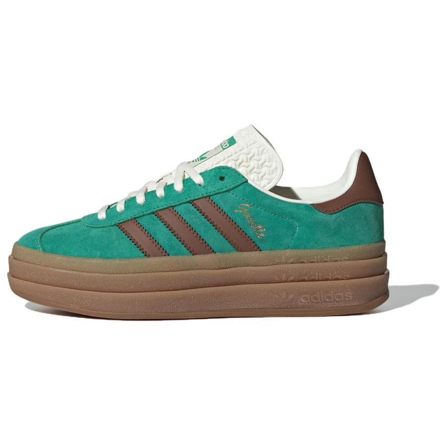 Adidas Originals Adidas Gazelle Bold 'Green Brown' Women's