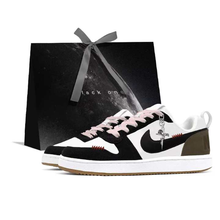 Nike Nike Court Borough Mocha Latte Low top Skateboard Shoes Men's Black Brown