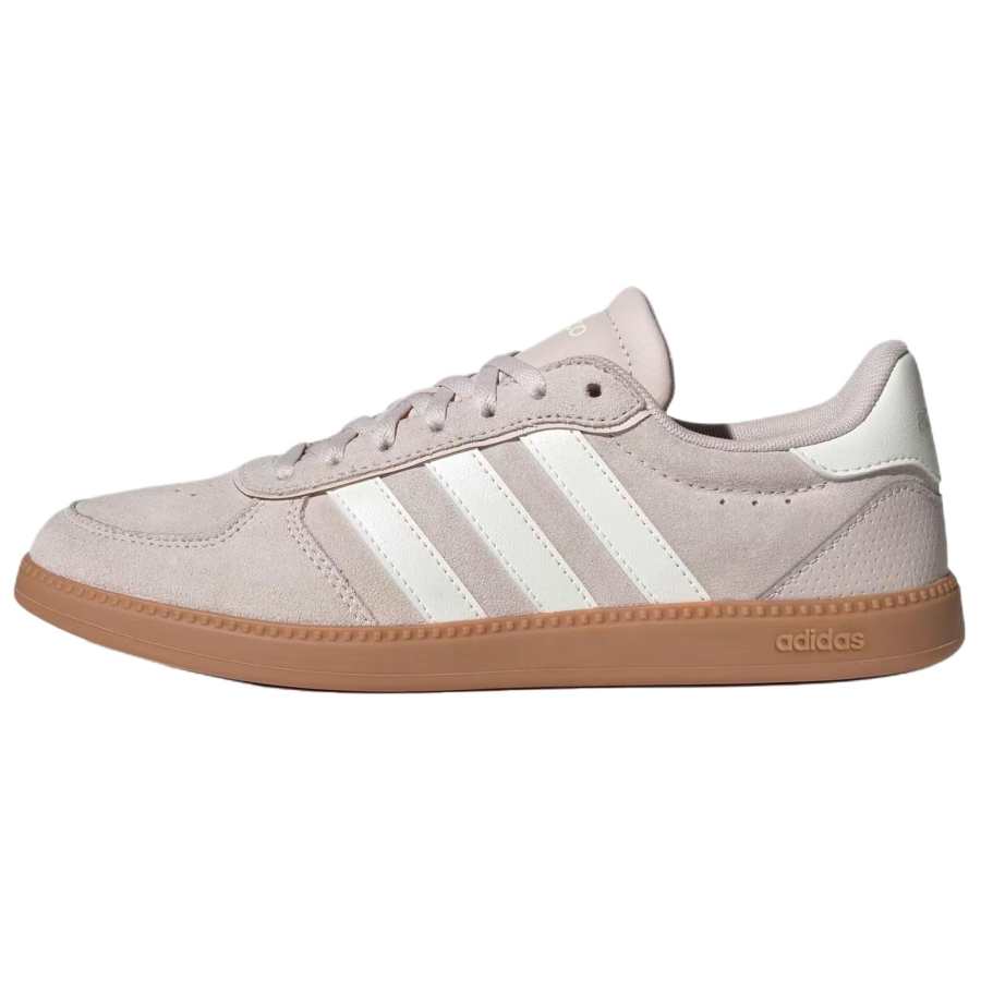 Adidas Adidas BREAKNET SLEEK Breathable Skateboard Shoes Women's Light Pink