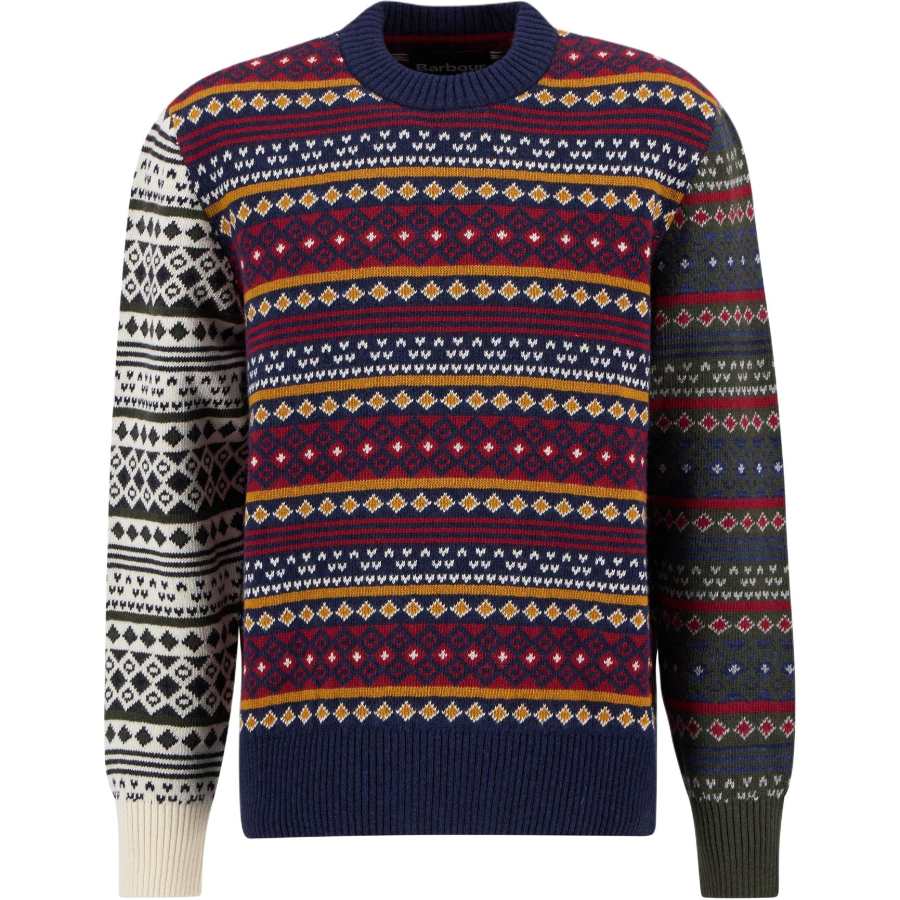 BARBOUR Barbour Fairisle-patterned sweater