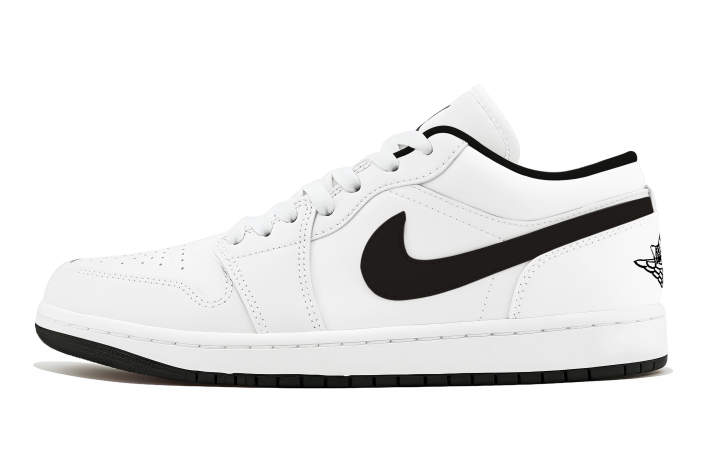 Jordan Jordan Air Jordan 1 Abrasion Resistant Abrasion Resistant Low top Skateboard Shoes Unisex Pure White