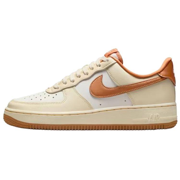 Nike Nike Air Force 1 Low top Skateboard Shoes Women's Beige