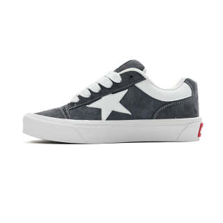 UNNCC Slip Resistant Abrasion Resistant Slip Resistant Abrasion Resistant Low top Skateboard Shoes Unisex Dark Gray