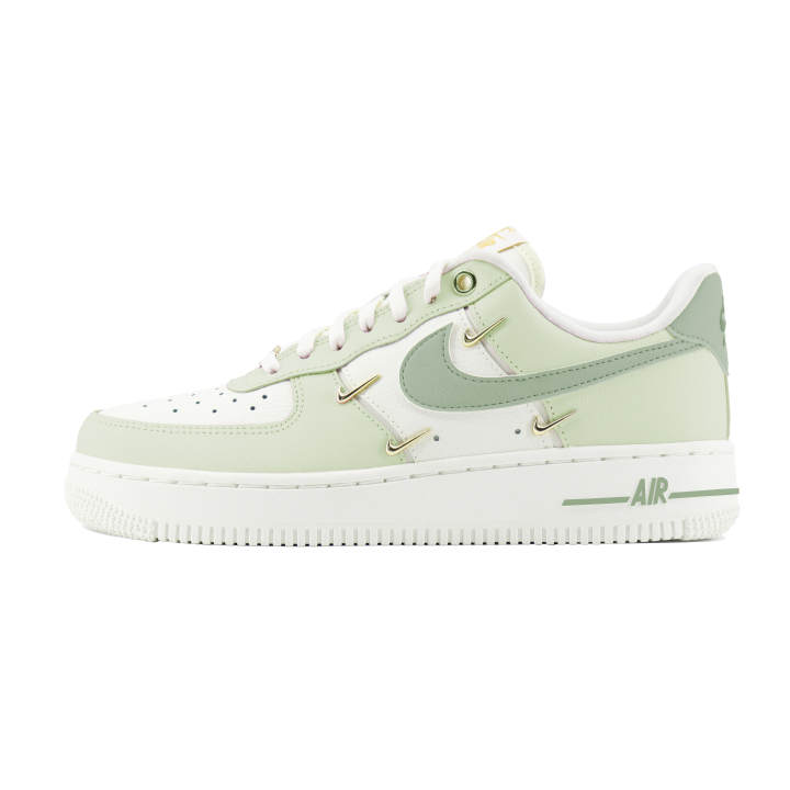 Nike Nike Air Force 1 Abrasion Resistant Low top Skateboard Shoes Unisex Green White