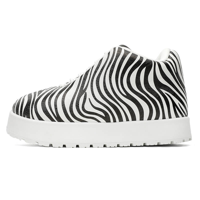 BAOZAOGONGYANG Slip Resistant Abrasion Resistant Slip Resistant Abrasion Resistant Mid top Skateboard Shoes Men's