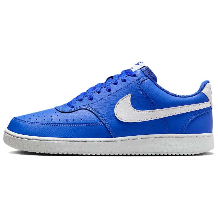 Nike Nike Court Vision Low Abrasion Resistant Slip Resistant Breathable Low top Skateboard Shoes Men's Blue