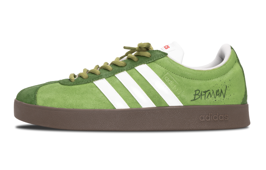Adidas Adidas VL COURT 2.0 Leather Low top Skateboard Shoes Unisex Green