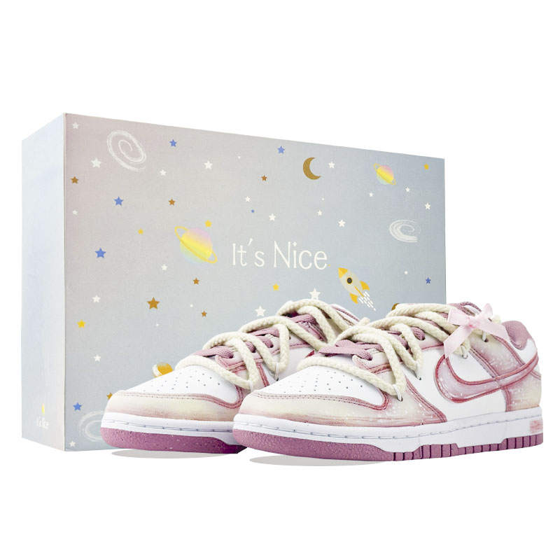 Nike Nike Dunk Loli Crush Cushioning Abrasion Resistant Cushioning, Wear Resistant Low top Skateboard Shoes Women's