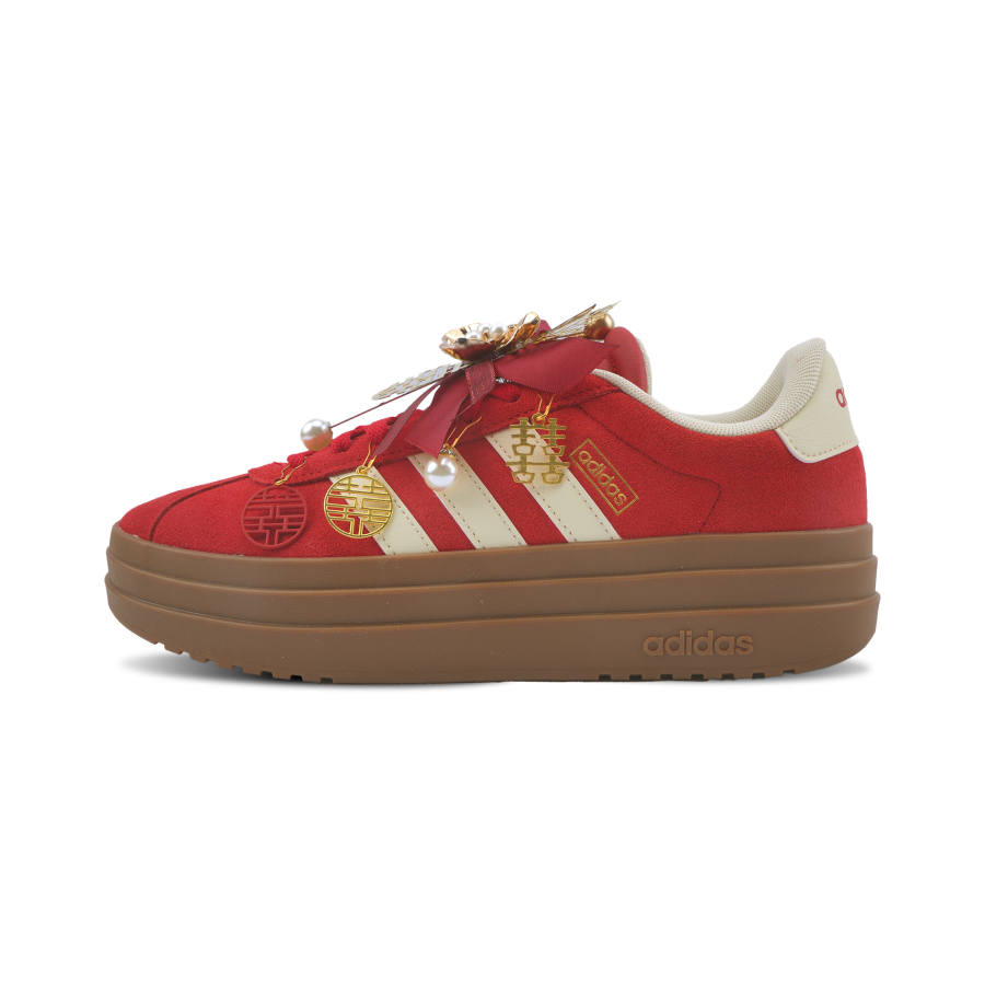Adidas Adidas VL Court Bold Abrasion Resistant Height Increasing Low top Skateboard Shoes Women's