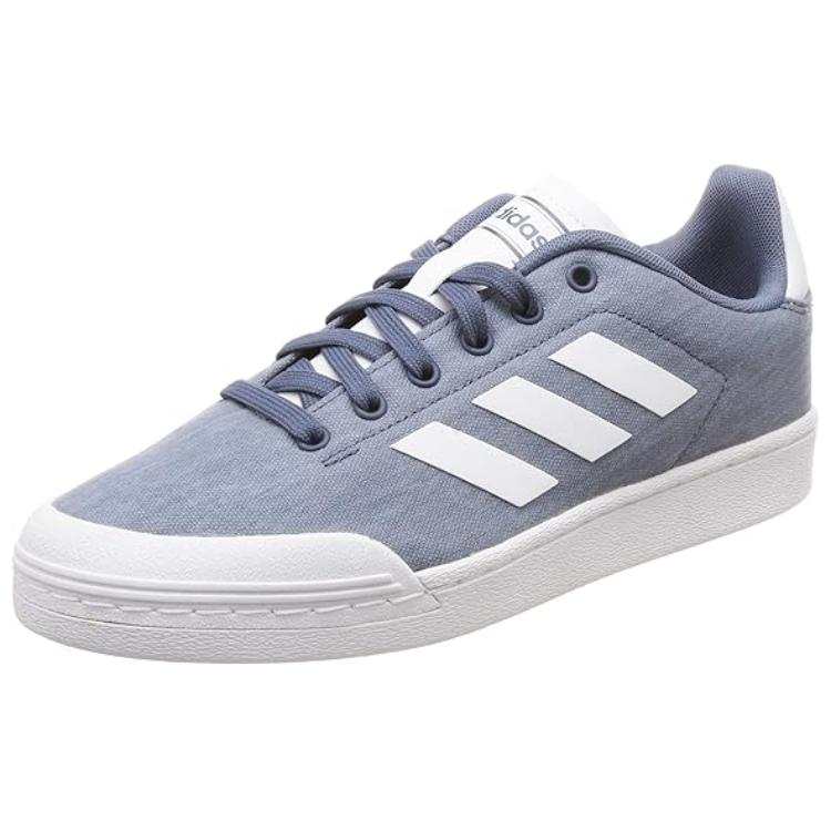 Adidas Adidas Court Slip Resistant Abrasion Resistant Low top Skateboard Shoes Men's Blue