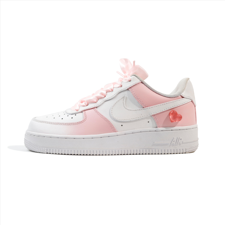 Nike Nike Air Force 1 Low top Skateboard Shoes Women's Pink
