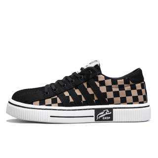 URBAN AUTHENTIC Canvas Slip Resistant Abrasion Resistant Low top Skateboard Shoes Men's