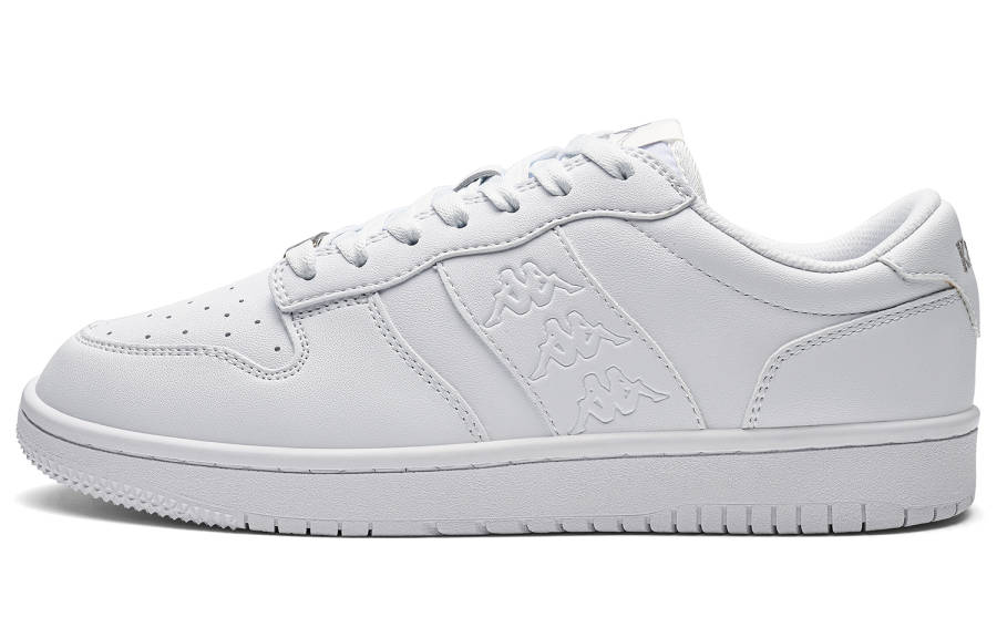 Kappa Back to Back Low top Skateboard Shoes Unisex White