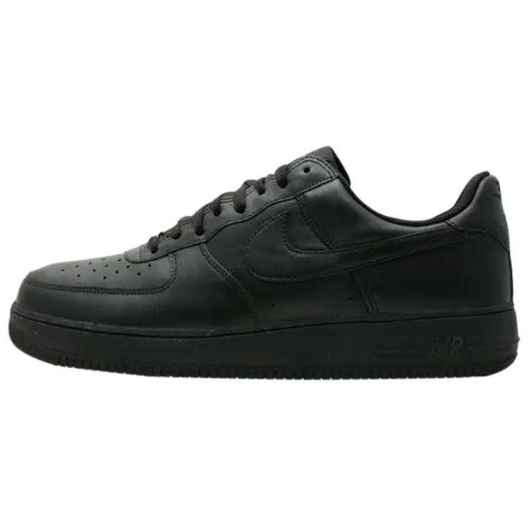 Nike Nike Air Force 1 Fashion Trend Abrasion Resistant Low top Skateboard Shoes Men's Black
