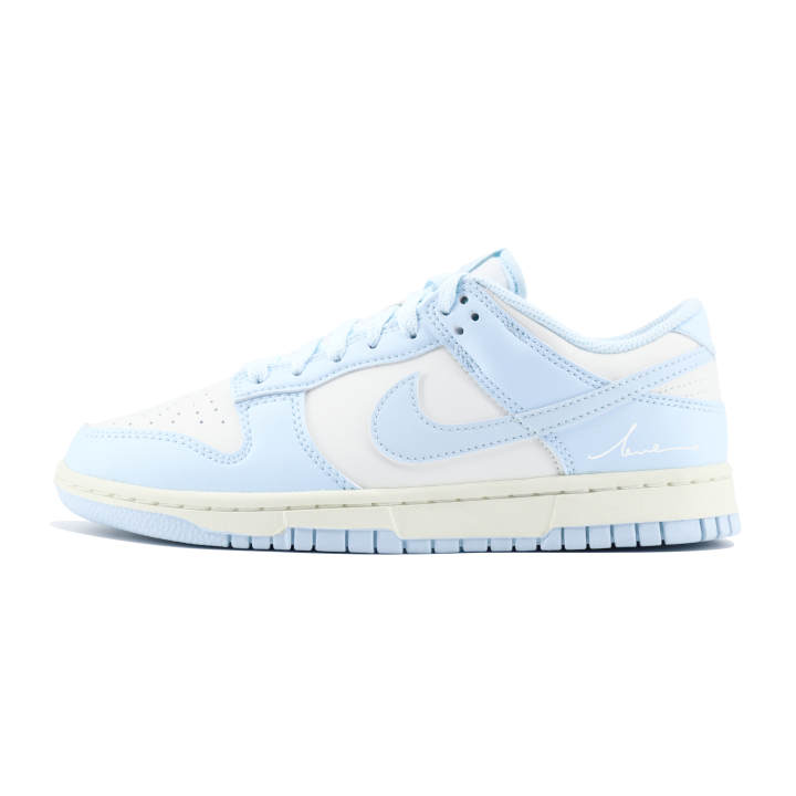Nike Nike Dunk LOW LOVE Slip Resistant Abrasion Resistant Low top Skateboard Shoes Unisex Blue White