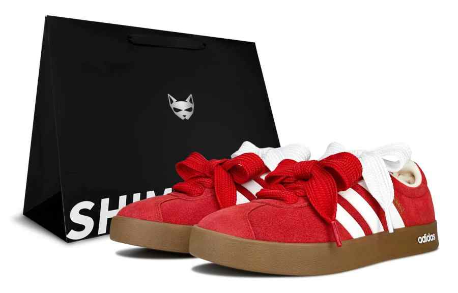 Adidas Adidas Vl Court Classic Horse Year Spring Festival CNY New Year Edition, Cinnabar Stone, Shimmery Cat Low top