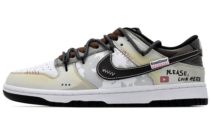 Nike Nike Dunk Abrasion Resistant Low top Skateboard Shoes Unisex