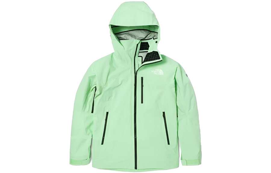 THE NORTH FACE Outdoor Hiking Waterproof And Breathable Windbreaker Jacket Women's Green