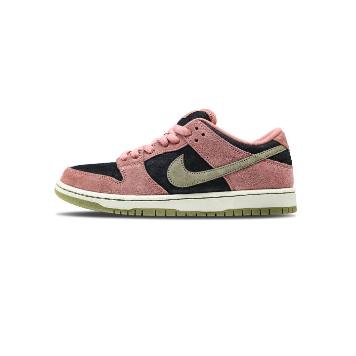 Nike Nike Dunk SB 'Pink Venom' Tangram Project Slip Resistant Abrasion Resistant Low top Skateboard Shoes Unisex Black Pink