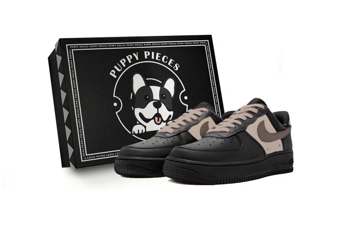 Nike Nike Air Force 1 Low top Skateboard Shoes Women's Brown