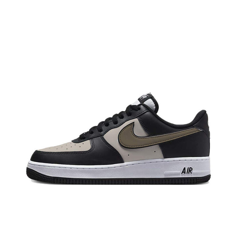 Nike Nike Air Force 1 Abrasion Resistant Low top Skateboard Shoes Unisex Black