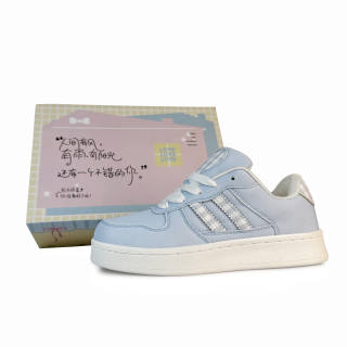 BKAE Slip Resistant, Abrasion Resistant, Breathable Low top Skateboard Shoes Unisex Haze Blue