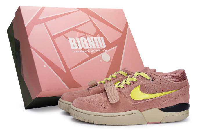 Nike Nike Air Alpha Force 88 811 Manufacturing, Love Knot Firefly Sea Yellow, Special Shoe Box Trendy Slip Resistant